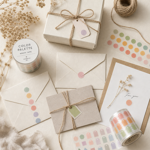 Ruban Washi Transparent PET Découpé sur Mesure à Motifs Géométriques Morandi pour Bullet Journaling, Scrapbooking et Décoration Artistique - Product Image 5