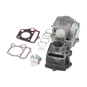 Pièces de moteur pour <span class=keywords><strong>Pocket</strong></span> <span class=keywords><strong>Bike</strong></span> LF50 Lifan 50cc, culasse en alliage d'aluminium et <span class=keywords><strong>cylindre</strong></span> en acier avec joints et kit <span class=keywords><strong>piston</strong></span> - Product Image 6