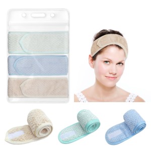 OEM Vente en gros Microfibre polyester pour le <span class=keywords><strong>visage</strong></span> Soin de la peau du <span class=keywords><strong>visage</strong></span> Serviette pour le <span class=keywords><strong>visage</strong></span> Foulard <span class=keywords><strong>éponge</strong></span> gaufré Respirant Accessoires pour cheveux - Product Image 1