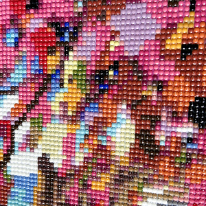 Pintura de diamante Animal para adultos, rompecabezas 3D de León, 40x30 - Product Image 4