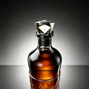 Cartons personnalisés pour bouteilles de brandy blanches 500 ml avec bouchon en liège pour l'emballage de spiritueux, whisky, vodka, gin, <span class=keywords><strong>tequila</strong></span>, finition mate laminée - Product Image 4