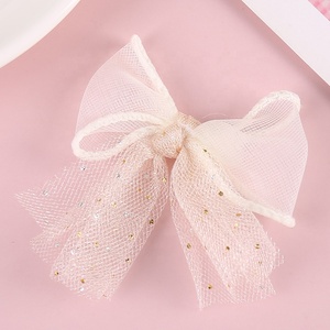 <strong>Small</strong> Eco-Friendly Satin <strong>Ribbon</strong> <strong>Bow</strong> Single Face Baby Hair Accessory 100% Polyester Organza Decorative - Product Image 5