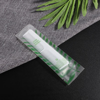 Ensemble de mini-shampoing et gel douche format voyage, articles de toilette jetables pour hôtel, en plastique blanc écologique, articles de bain pour invités