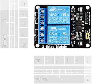 Aismartlink 2 kênh DC <span class=keywords><strong>5V</strong></span> <span class=keywords><strong>Relay</strong></span> <span class=keywords><strong>module</strong></span> với <span class=keywords><strong>optocoupler</strong></span> mức thấp kích hoạt mở rộng Board - Product Image 5