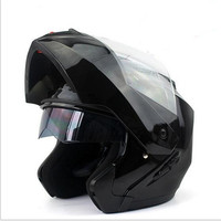 Casque de moto intégral modulaire DFG 2026 à prix réduit, en ABS haute densité, avec double visière PC anti-rayures et fixation rapide, certifié DOT