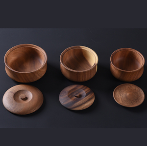 Cuenco de <span class=keywords><strong>ramen</strong></span> de diseño clásico ecológico con tapas para fiestas Cuencos de postre con tapa - Product Image 3