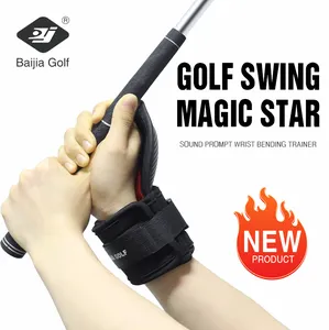 नया आगमन गोल्फ प्रशिक्षण सहायता कलाई बैंड गोल्फ स्विंग ट्रेनर मुद्रा सुधार गोल्फ कलाई ब्रेस