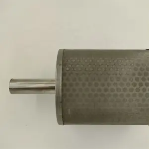 Filtri metallici in rete metallica in acciaio inossidabile cilindro tubo filtrante perforato filtro industriale a cestello per l'acqua in acciaio inossidabile