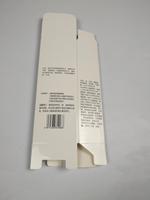 Boîte en papier couché pliable avec logo personnalisé imprimé, matériaux recyclés, finition brillante/mate, découpe personnalisée, pour produits de soin et maquillage