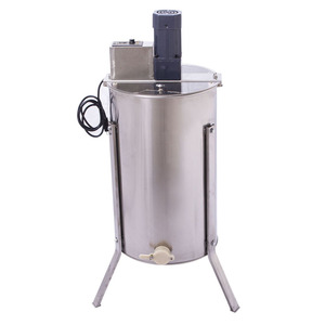 New Stainless Steel Electric Motor Honey Centrifugal Machine 3 <b>Frames</b> Honey Extractor Spinner - Product Image 6