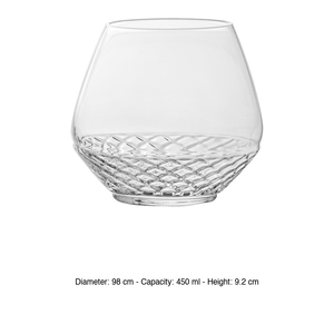 Vaso para Ron 45 cl Roma 1960 H 9.2 cm Ø 9.8 cm Luigi Bormioli - Product Image 3