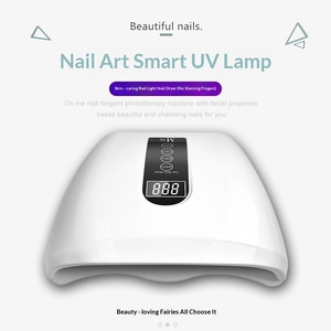 <span class=keywords><strong>Lampe</strong></span> à ongles LED double puissance 96W, lumière rouge, 48 perles LED, séchage rapide, sans effet noir sur les mains, pour salon et manucure à domicile - Product Image 4