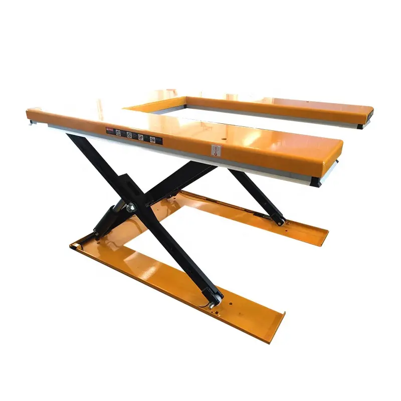 Factory Direct Sale Customized Hydraulic High Safety Stationary Scissor Lift Table With CE