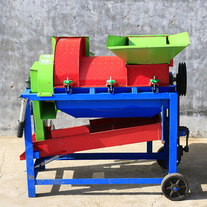 Máquina Desgranadora y Peladora de Maíz Integrada Semiautomática con Motor para Uso Agrícola - Product Image 1
