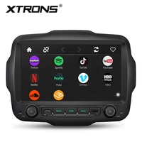 Estéreo para Auto Linux de 9 Pulgadas para Jeep Renegade 2015-2020, CarPlay Inalámbrico, Android Auto, Pantalla QLED, DSP, Entrada y Salida RCA, XTRONS