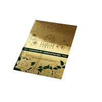 Autocollants adhésifs en vinyle imperméables avec logo personnalisé, impression dorée à chaud de luxe, pour cadre photo et artisanat de bougies