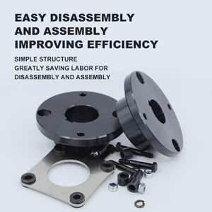Acoplamientos Flexibles de Transmisión de Potencia, Acoplamientos de Disco de Diafragma Único <span class=keywords><strong>DJM</strong></span> OEM de Acero, Acoplamientos de Diafragma Doble, Diámetro Interior de 10 mm, <span class=keywords><strong>1000</strong></span> RPM - Product Image 5