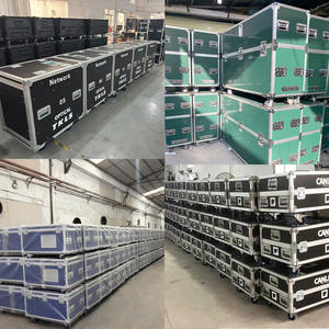 Estuche de transporte <span class=keywords><strong>APEX</strong></span> CASES 14U con puertas correderas y tapa abatible, personalizado para DJ, de aluminio resistente, con soporte antichoque para rack, ideal para giras y alquiler. - Product Image 6