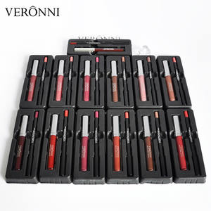 VERONNI Ensemble de rouge à lèvres liquide <span class=keywords><strong>mat</strong></span>, gloss et <span class=keywords><strong>crayon</strong></span> à lèvres en 13 couleurs - Product Image 5