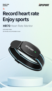 Moniteur de fréquence <span class=keywords><strong>cardiaque</strong></span> HR70, bracelet de suivi des zones de fréquence <span class=keywords><strong>cardiaque</strong></span>/calories, <span class=keywords><strong>capteur</strong></span> HRM pour le fitness, le cyclisme, Peloton, <span class=keywords><strong>Wahoo</strong></span> avec BLE5.0 ANT+ - Product Image 2