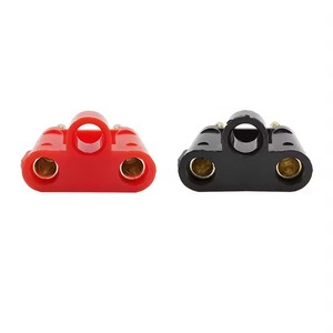 Connecteur audio pour haut-parleur à double rangée de fiches banane de 4 mm, connecteur banane double, borne d'amplificateur, couple de fiches banane, adaptateur de prise banane - Product Image 3