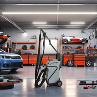 Machine mobile d'extraction de bosses Kit d'outils de réparation de carrosserie automobile Équipement de réparation de carrosserie