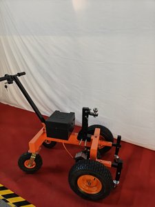 Remolque Motorizado de 3.5 Toneladas y 48V con Motor de 800W, Neumáticos de Playa de 6 Ruedas, Carro Eléctrico para Maniobrar Eficientemente <span class=keywords><strong>Caravanas</strong></span> y Embarcaciones - Product Image 5