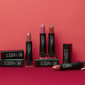 OEM ODM L'OCEAN Rouge à lèvres mat de luxe coréen végétalien 7 couleurs, stick waterproof, ensemble tendance fabriqué en Corée, marque privée, Vitamine E 3.7g - Product Image 1