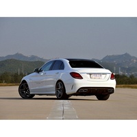 Diffuseur arrière de style C63 parfaitement adapté pour Benz W205 berline normale 2015-2021 |   Diffuseur de pare-chocs automobile de haute qualité
