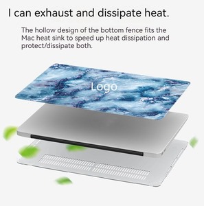 Bán Hot Thời Trang mô hình bằng đá cẩm thạch trường hợp đối với Macbook bảo vệ PC cứng máy tính xách tay bìa cho Macbook 13Pro A2251/a2289/a2338 - Product Image 4
