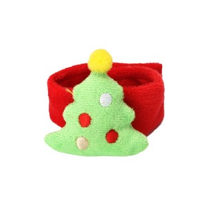 Grazioso braccialetto con anello a scatto di <span class=keywords><strong>natale</strong></span> <span class=keywords><strong>per</strong></span> bambini, piccolo regalo decorativo in peluche <span class=keywords><strong>per</strong></span> decorazioni natalizie - Product Image 4