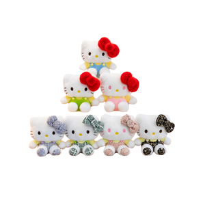 <span class=keywords><strong>Peluche</strong></span> Anime <span class=keywords><strong>di</strong></span> Alta Qualità 20cm, Gattino con Vestito Floreale, Imbottito con Cotone PP, Adatto per Distributori Automatici - Product Image 1