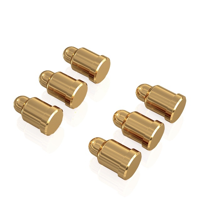 Shangte High Current Spring Loaded Contact Pin Brass Screw Pogo Pin