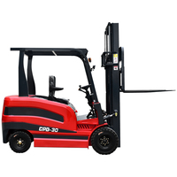 Penjualan Langsung Pabrik Forklift Listrik Multifungsi Berkualitas Tinggi Baru dengan Baterai Asam Timbal dan Ban Padat Model FS-30 untuk Gudang