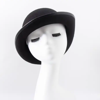 Nouveau design 2024 – Chapeau melon en feutre multicolore pour homme, élégant et décontracté, idéal pour les fêtes costumées et événements.
