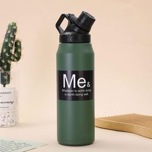 304 Stainless Steel <b>Travel</b> <b>Cup</b> 750ml 950ml Large Capacity Insulated Bottle with Leakproof Lid Handle - Product Image 6