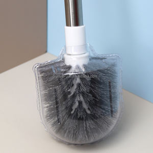 Brosse de nettoyage de toilettes JY6202 écologique 128g bleue pour rebords de cuvettes, <span class=keywords><strong>balai</strong></span> de sol rigide amovible pour intérieur avec manche en PP, portatif - Product Image 6
