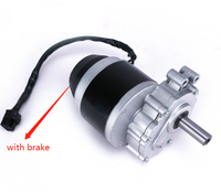 Motor Kursi Roda Listrik DC 24v yang Aman dan Handal 250/300W Kit Motor Kursi Roda dengan Rem untuk Kursi Roda