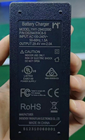 Adaptateur mural DC 29,4V 2A 60W, entrée 100-240V, OCP, CE, FCC, PSE, certifié pour chargeur de batterie lithium électrique, matériau ignifuge pour PC