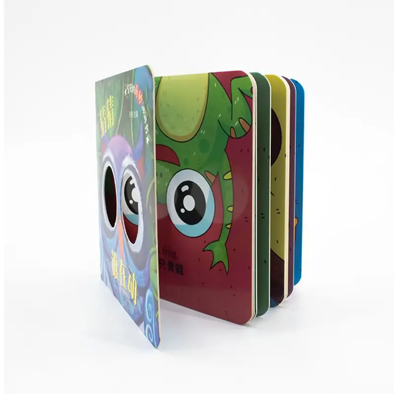 Cardboard Print Eco High Quality Overseas Board Book Printing On Demand Books Children Kid Books