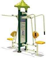 Équipement de fitness extérieur haut de gamme et durable, adapté aux jardins et aux gymnases des parcs communautaires