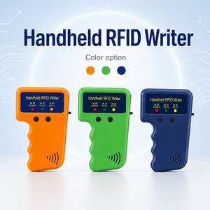 Mini ABS Lesegerät und Schreibgerät 125khz T5577 <span class=keywords><strong>RFID</strong></span> Handheld-Lesegerät und Schreibgerät Kloner EM4305 Schlüsselanhänger-Kartenleser und -Schreiber Duplikator - Product Image 5