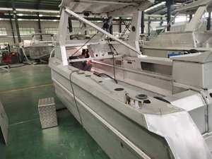 Bateau de pêche en aluminium soudé Gosper Easy Craft 6,5 m (<span class=keywords><strong>20</strong></span> pieds) à fond en V profond, avec flotteurs, coque, bateaux à rames - Product Image 5