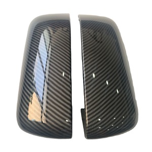 Coques de rétroviseurs à texture en fibre de carbone, pour Land Rover Freelander 2 Discovery 4 Range Rover Sport 10-14, ensemble complet - Product Image 2