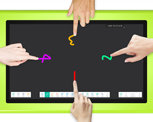 Table interactive intelligente Android 13 avec écran tactile 4K de 43 pouces et 20 points de contact - Product Image 1