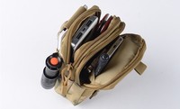 Sac banane tactique Molle étanche en Oxford 900D, pochette EDC, sacoche de ceinture extérieure pour téléphone portable pour hommes – Vente directe usine