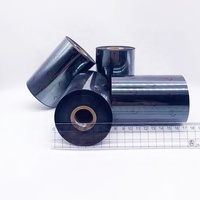 Pita Printer Label Kertas Cetak Langsung Pabrik 50-110mm Pita Transfer Termal yang Ditingkatkan Berbasis Lilin/Pita Resin