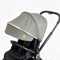 Poussette 3-en-1 OEM YouBei avec nacelle amovible - Légère, pliable, avec siège réversible et amortisseur de chocs, idéale pour les voyages