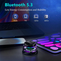 Haut-parleur magnétique G200 : Votre compagnon audio portable d'extérieur avec son de qualité supérieure et éclairage RGB vibrant