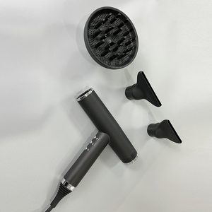 Secador de Pelo 3 en 1 sin Aspas, con Iones Negativos, Aire Reverso, Alta Velocidad, Eléctrico, 1800W, para Uso Doméstico, con 1 Difusor y 2 Boquillas - Product Image 2